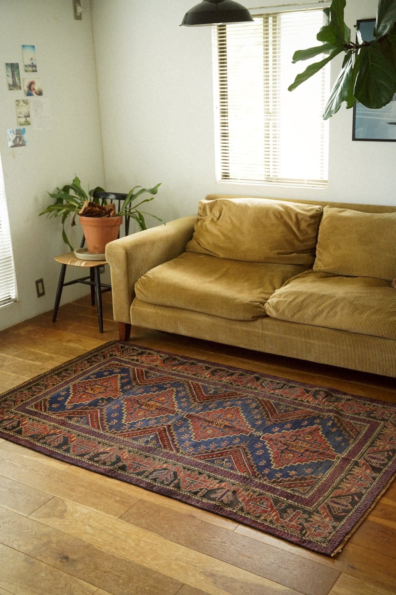 2065-Vintage Taimani rug | 手織りのヴィンテージラグ専門店 | Bahr