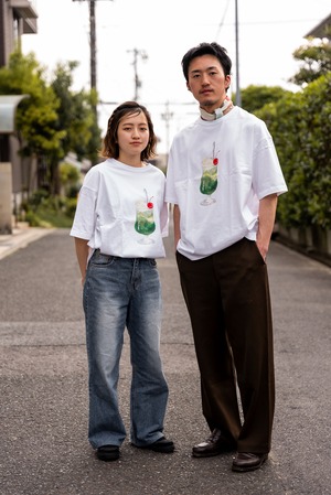 クリームソーダTシャツ（半袖）