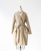 〈CÉLINE by phoebe philo〉Chester linen coat