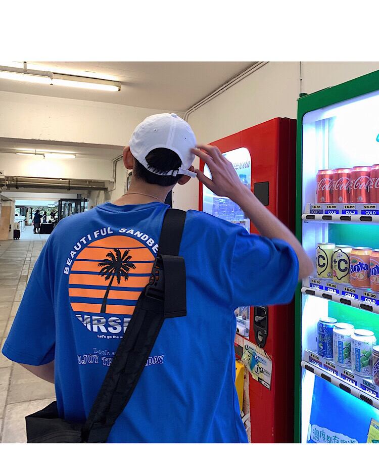 全3色 Tシャツ カットソー プリント カジュアル おしゃれ