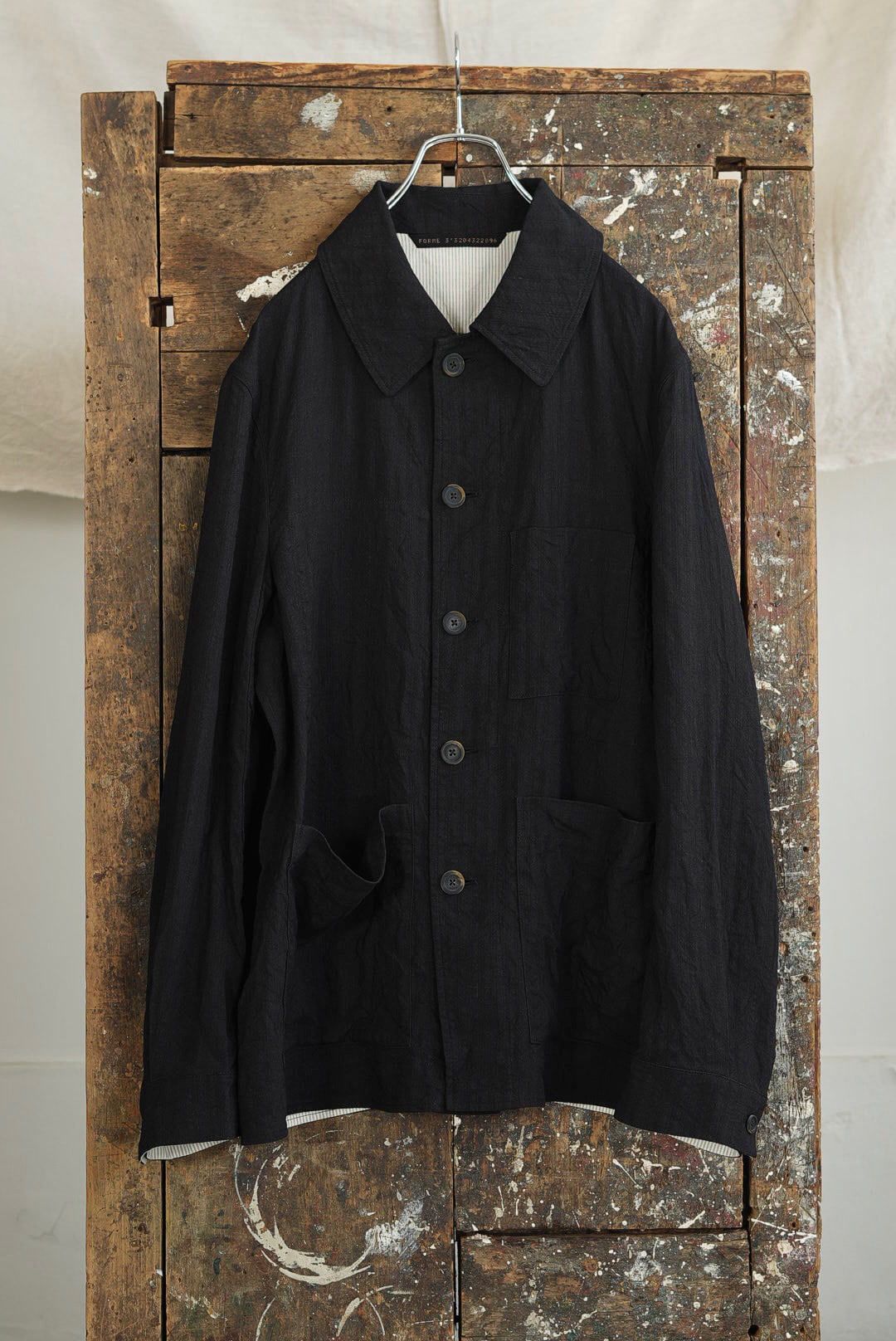 FORME D'EXPRESSION - WORK JACKET / OFF BLACK