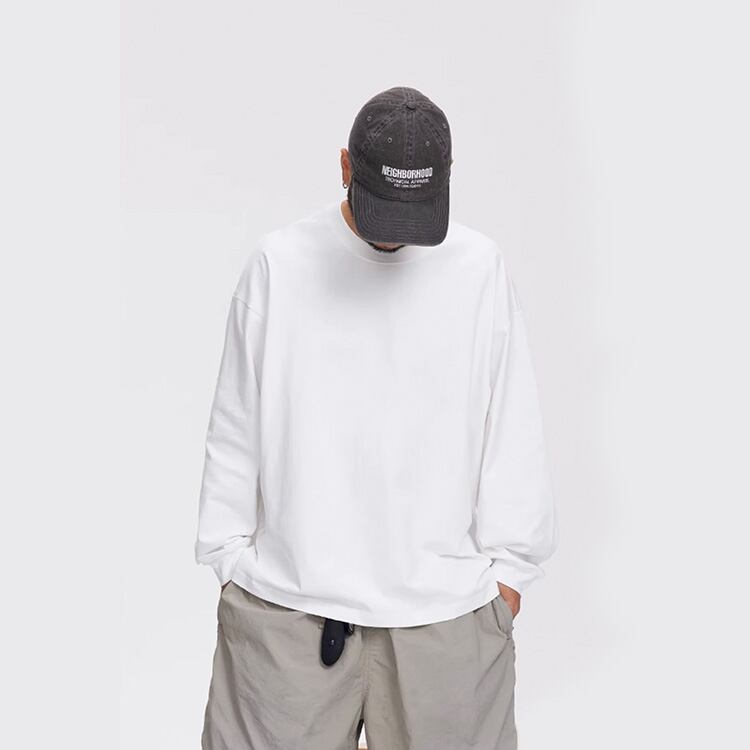 ★Loose Pure Cotton All-match Top　A0701