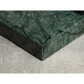 MARBLE TRAY - Indian green marble × Medium