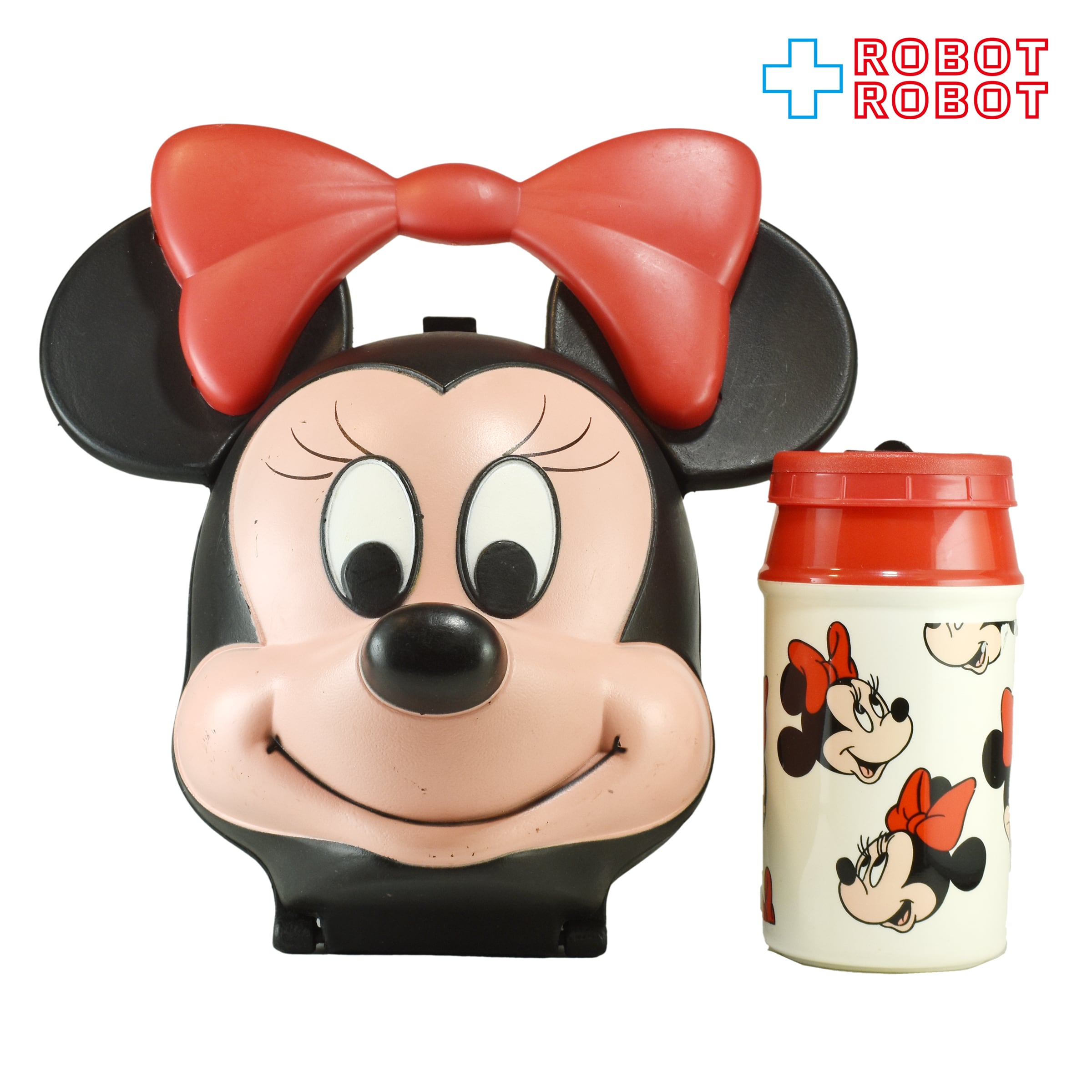 ディズニー ミニーマウス ランチキット 顔のカタチのランチボックス
