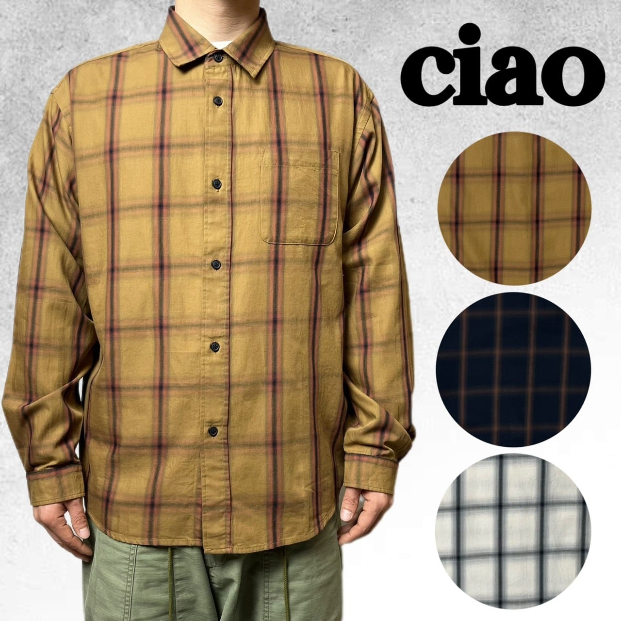 シャツ | CIAO TOKYO［チャオトーキョー］ 公式通販サイト