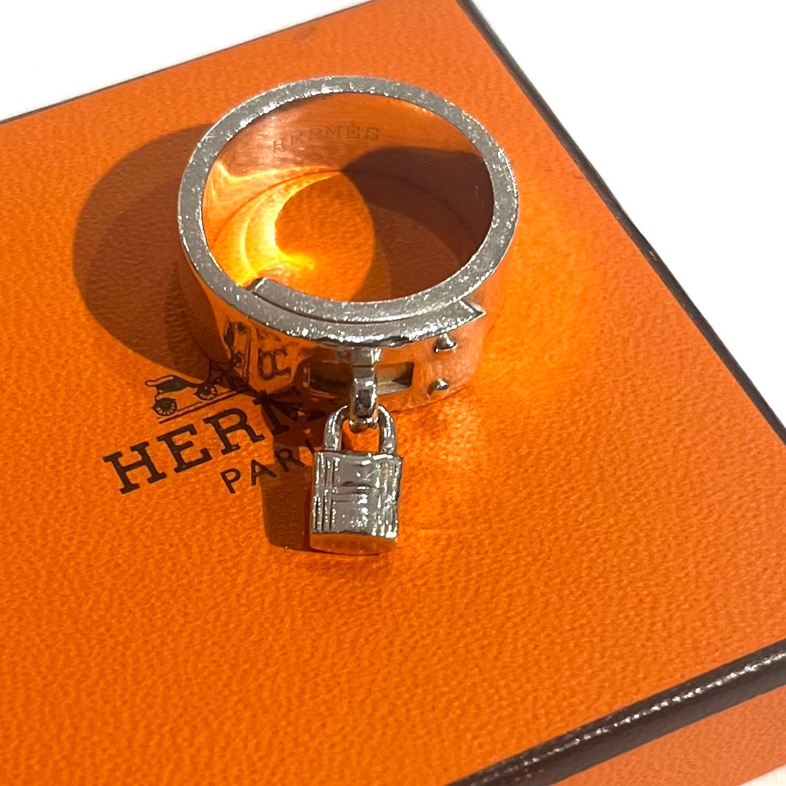 HERMÈS】1956 HERMES エルメスの美学。ケリーリング／シルバー925