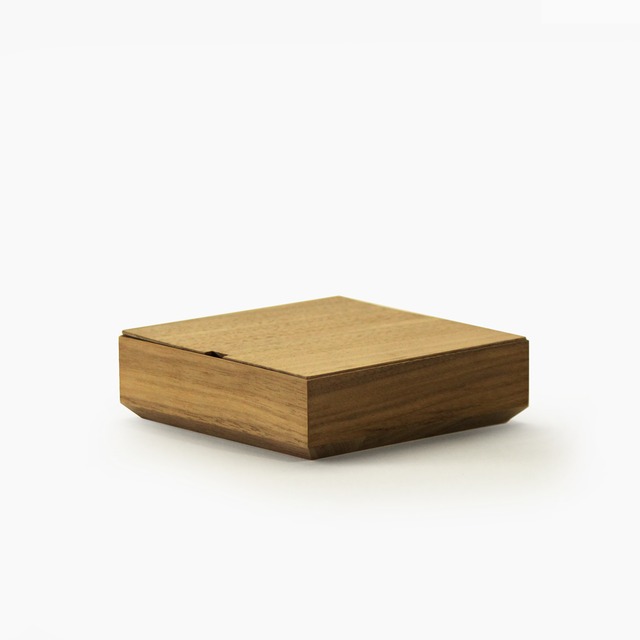 正方形SS [ウォルナット] / 増田の桐箱