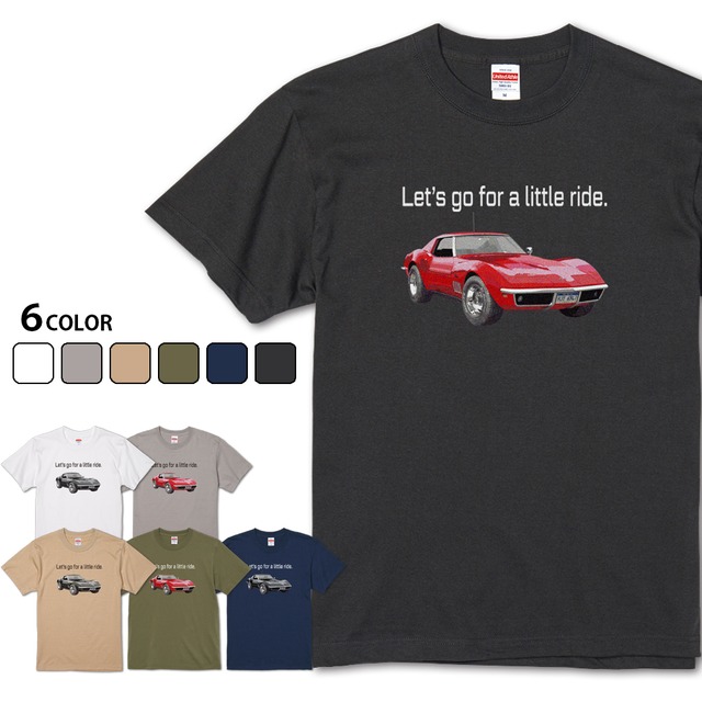 【little ride】 マッスルカーTシャツ