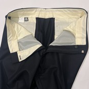 BROOKS BROTHERS ブルックスブラザーズ ストライプ ウール セットアップスーツ AB7/ネイビー