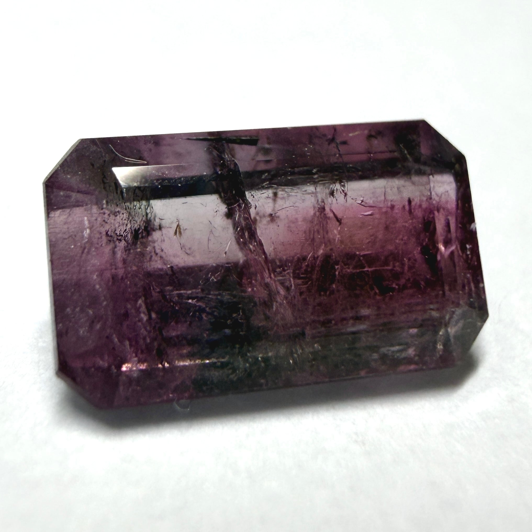 A489 天然バイカラートルマリン 2.600ct | Petal Gem