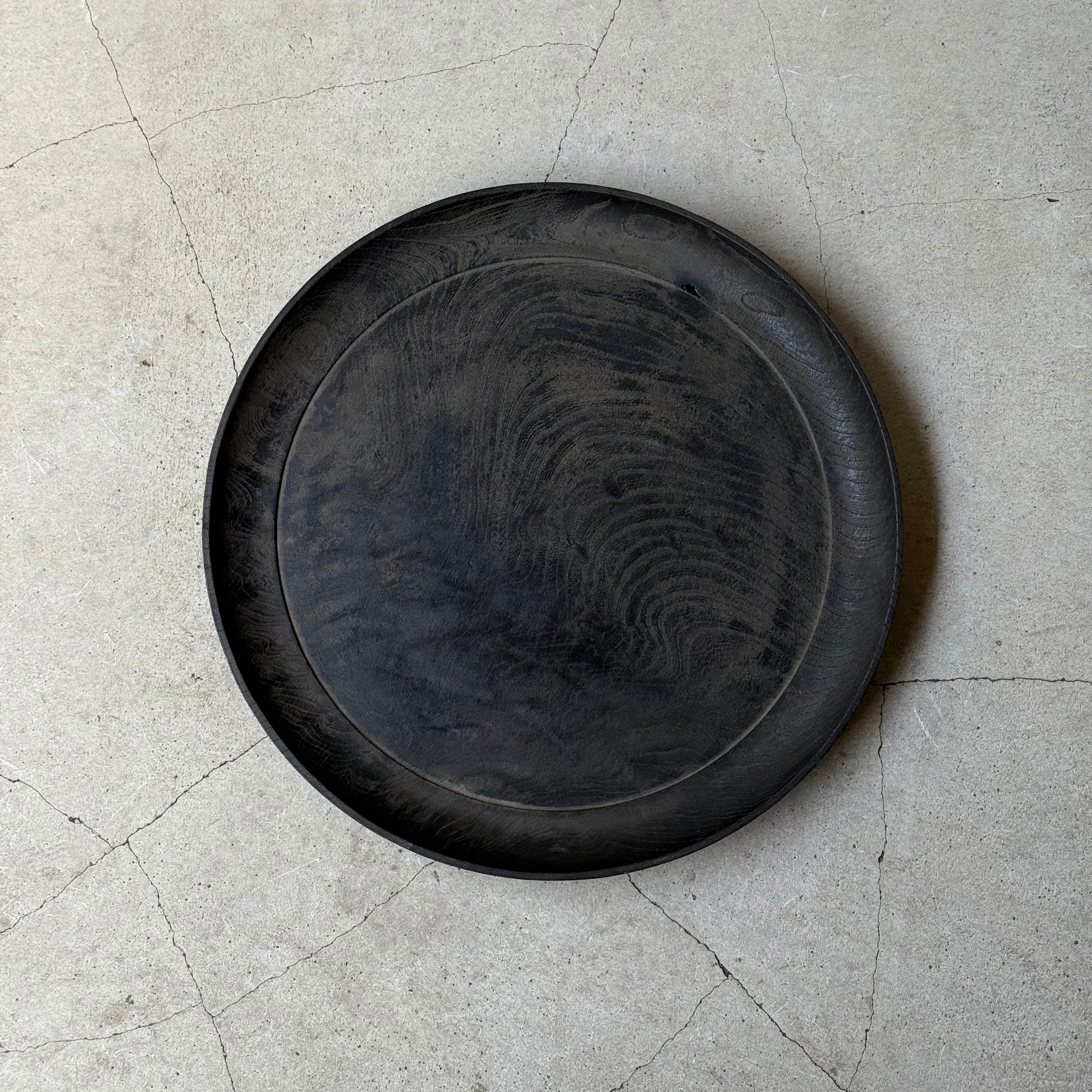 Shimoo - 浮様 丸盆 30cm, Handmade in Japan Shimoo - 浮様 丸盆 30cm