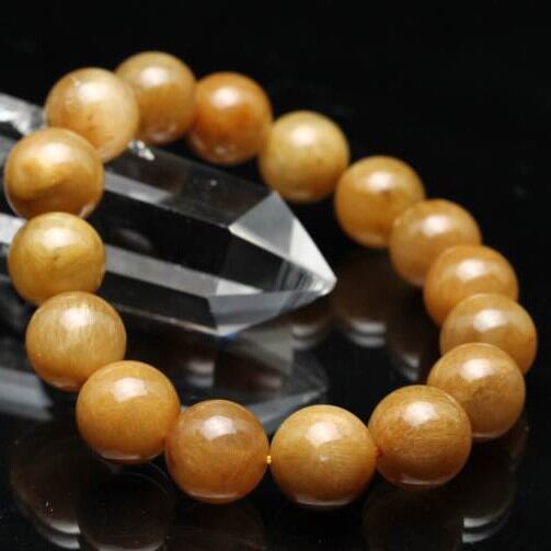 ルチルクォーツ ブレスレット 13mm  211-4002