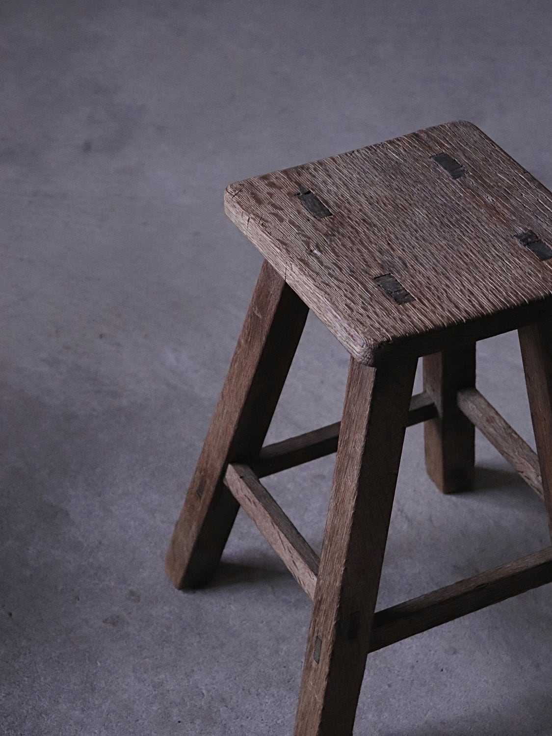 角椅子 スツール 【送無】 | アルドマ 古道具・古家具・アンティーク