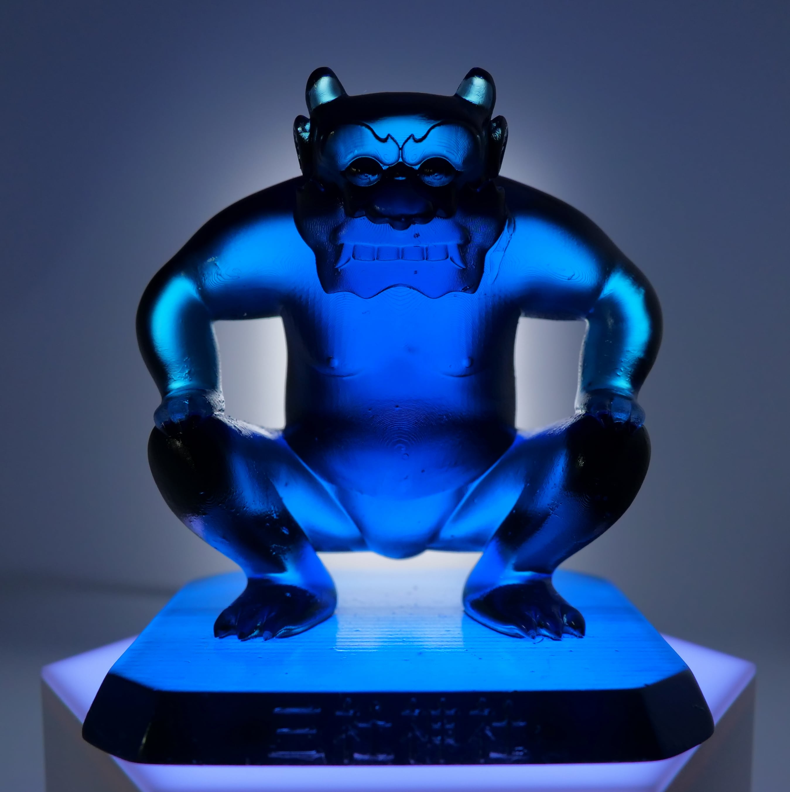 三社神社 日沼 3cm版 鳥居の鬼コフィギュア | ゆきと支配店