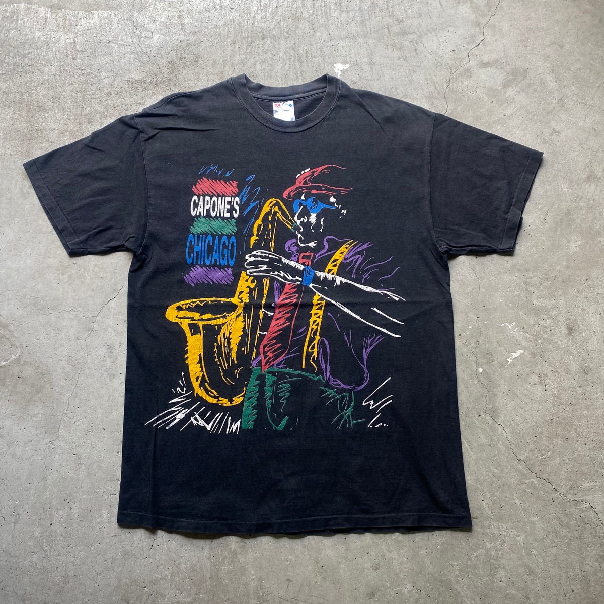 90年代 Chicago Blues Festival プリントTシャツ ヴィンテージ メンズL