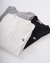 【#Re:room】HENRY NECK WAFFLE LONG SLEEVE［REC881］
