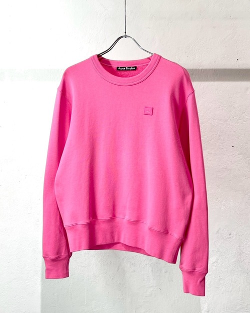 2023AW Acne Studios "Face Patch" Crew Sweat