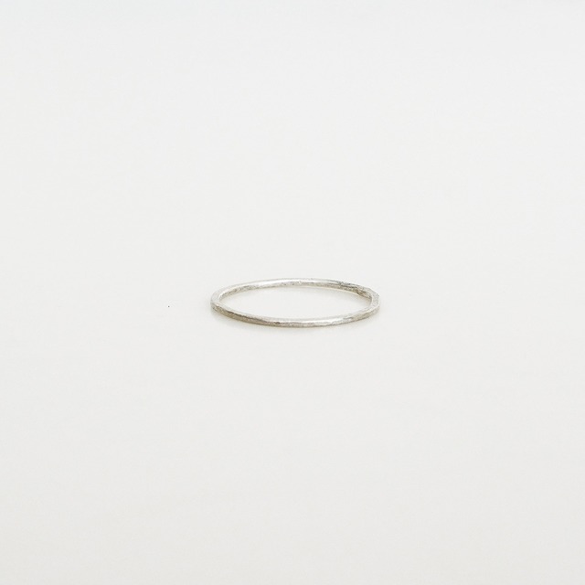 細 ring / silver950