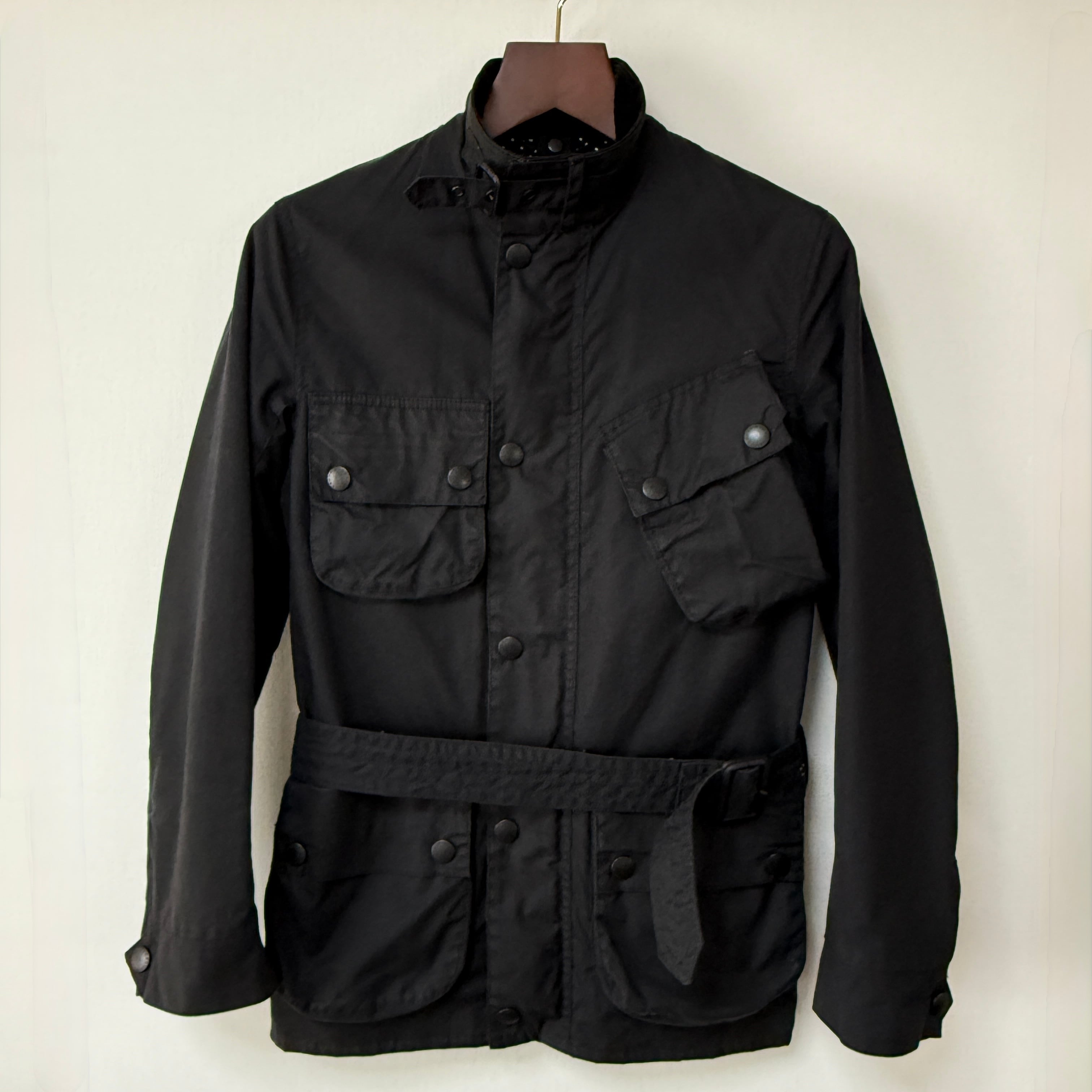 Barbour × EDIFICE インターナショナルSL オイルド コットンジャケット