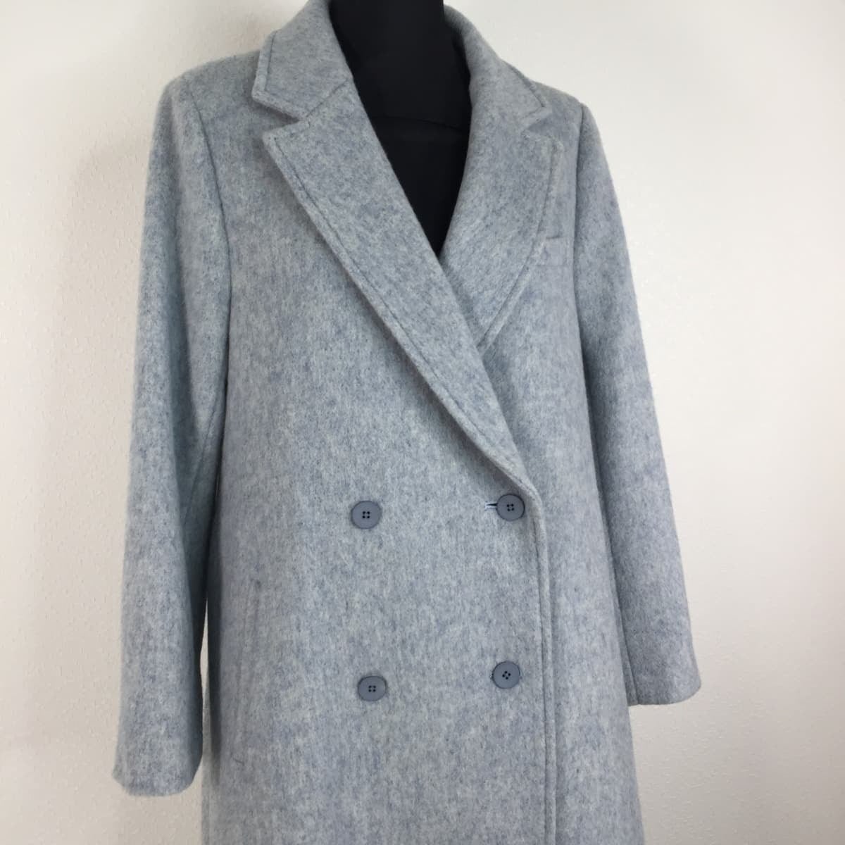AMERI アメリ 20AW UNDRESSED BACK FLARE COAT Aラインロングメルトン 
