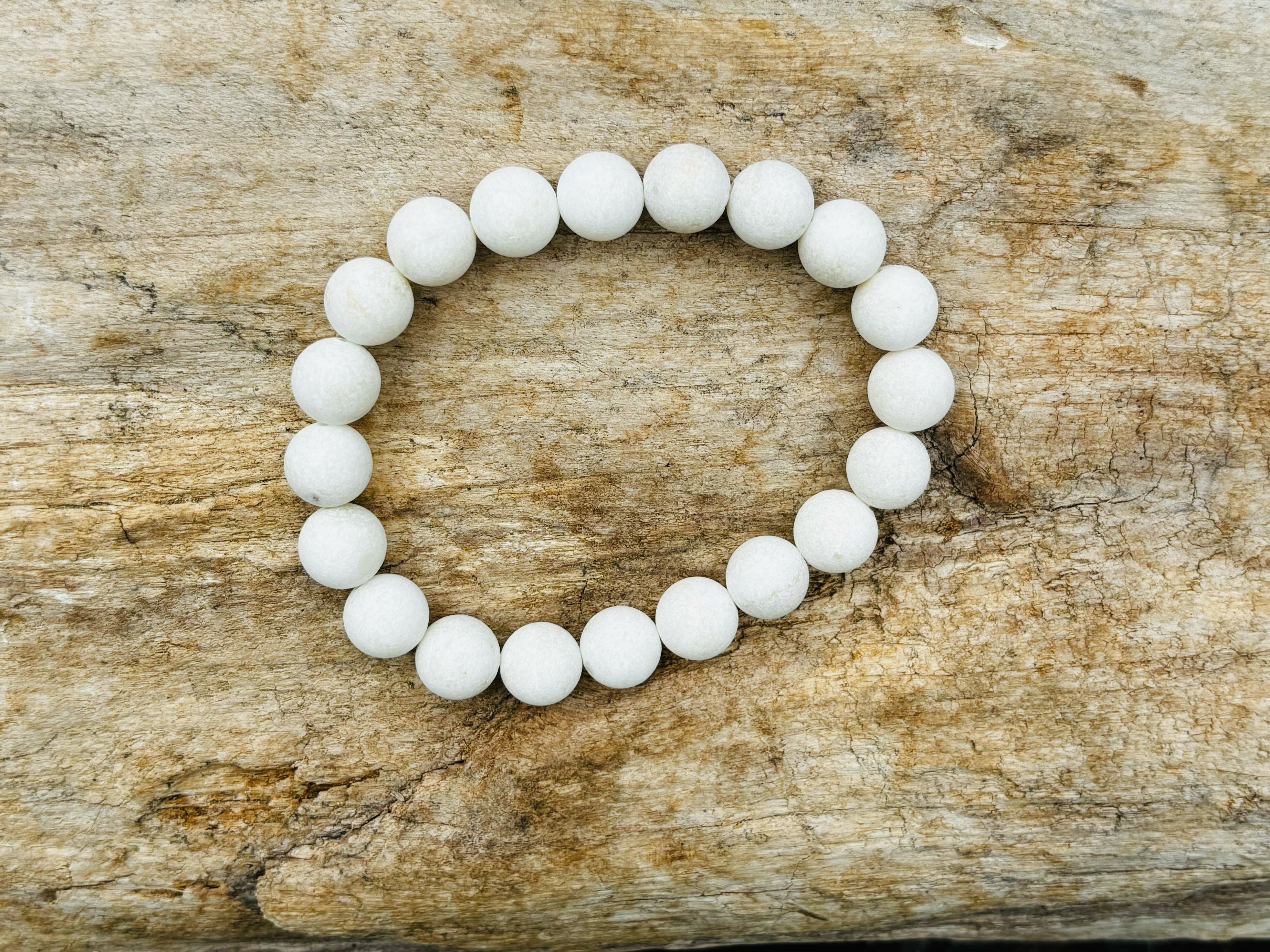 強力浄化 寒水石ブレスレット | Amour 贈