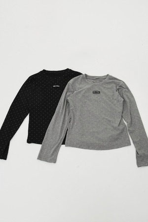 kirakira dot soft T-shirt