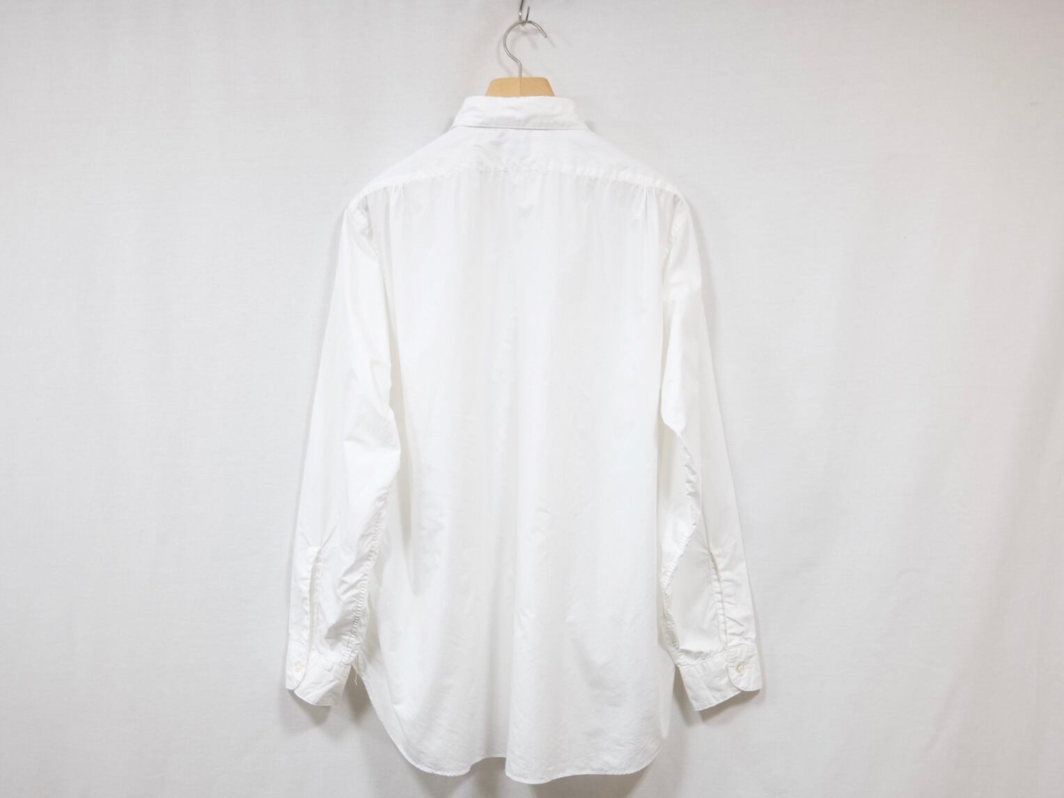 CIOTA “ スビンコットンタイプライターレギュラーカラーシャツ