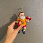 【クリスマス】サンタオーナメント サンタ マットタイプ サッカー ベースボール