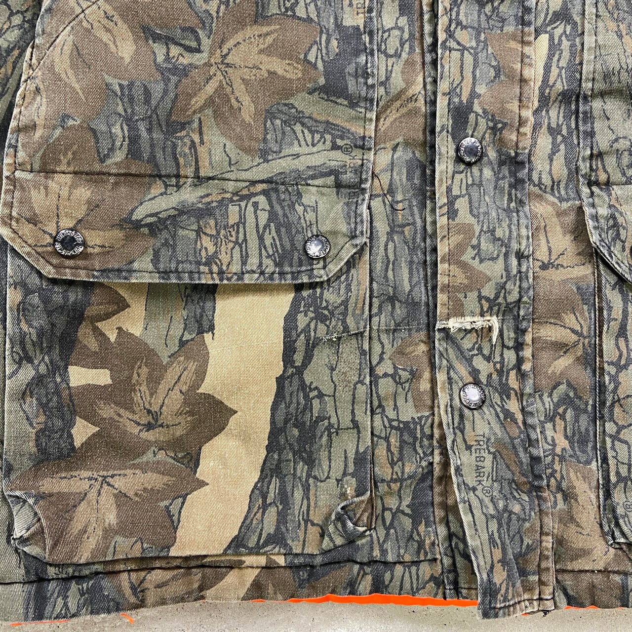 vintageマウンテンパーカーリアルツリーカモUSA製90s古着ミリタリー中綿 90年代 WINCHESTER ウィンチェスター リアルツリーカモ ハンティング