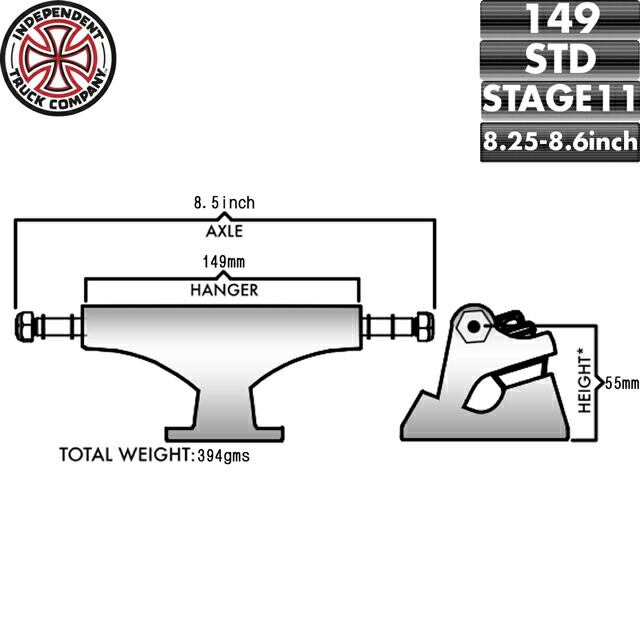 INDEPENDENT インディペンデント 149 Stage 11 Polished Silver