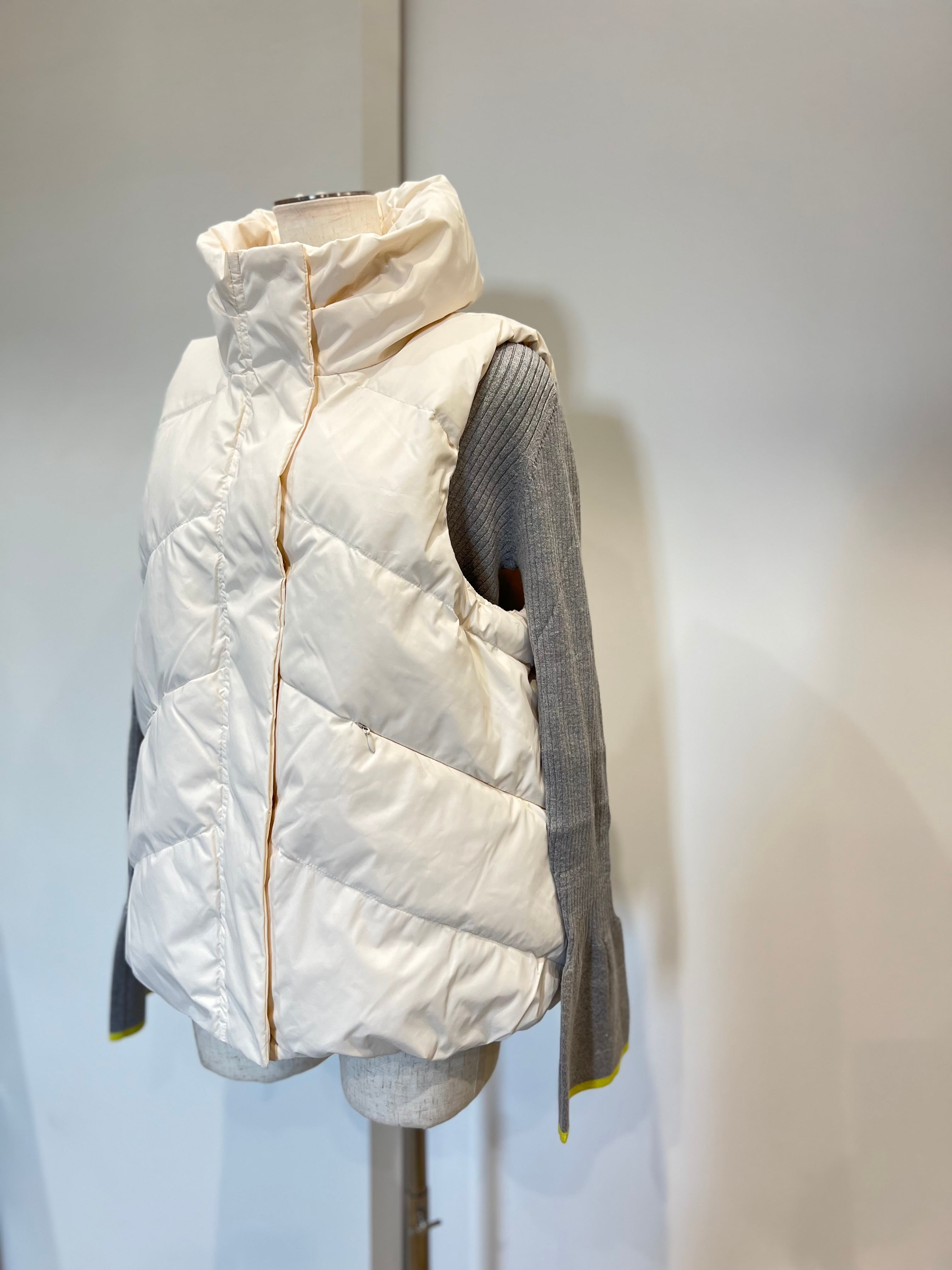 【SELECT】ボリュームカラーダウンベスト 32-0147