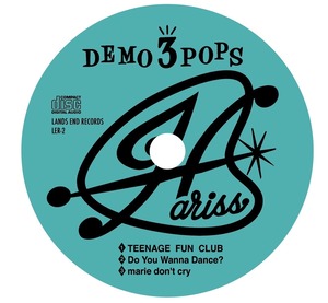 HARISS CD【DEMO 3 POPS】ポスター付