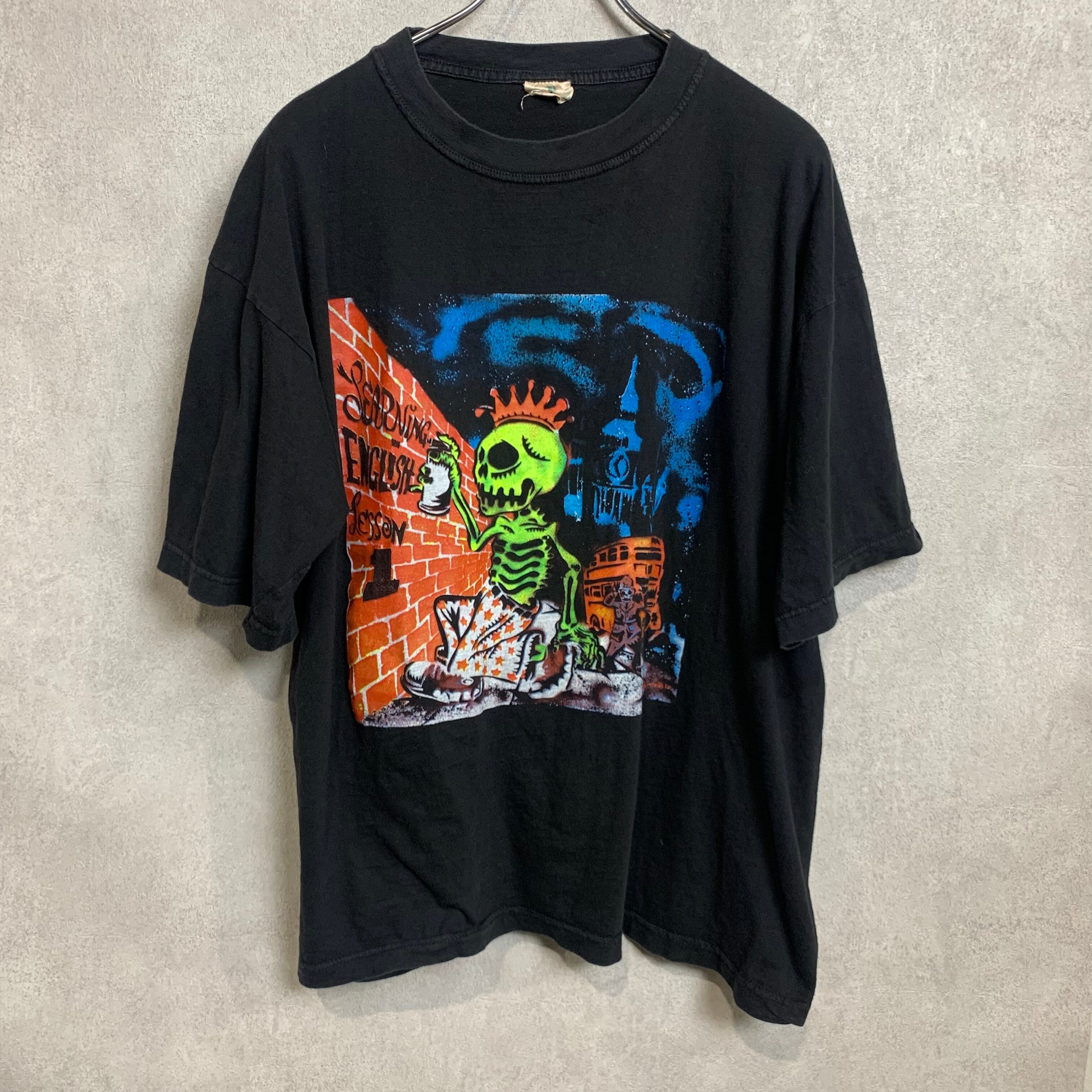 スタッフイチオシ スカル デザイン プリントTシャツ オススメ 半袖Tシャツ サイズ XL ブラック