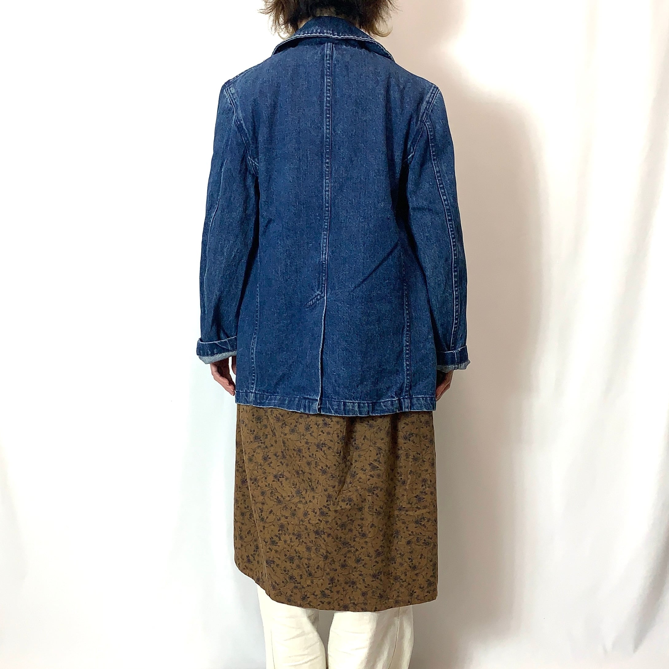 vintage old 80s 90s Ralph Lauren Denim P-COATラルフローレン デニム