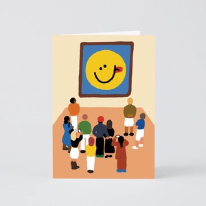 WRAP "Art Gallery" GREETING CARD Artwork by Limoo Park