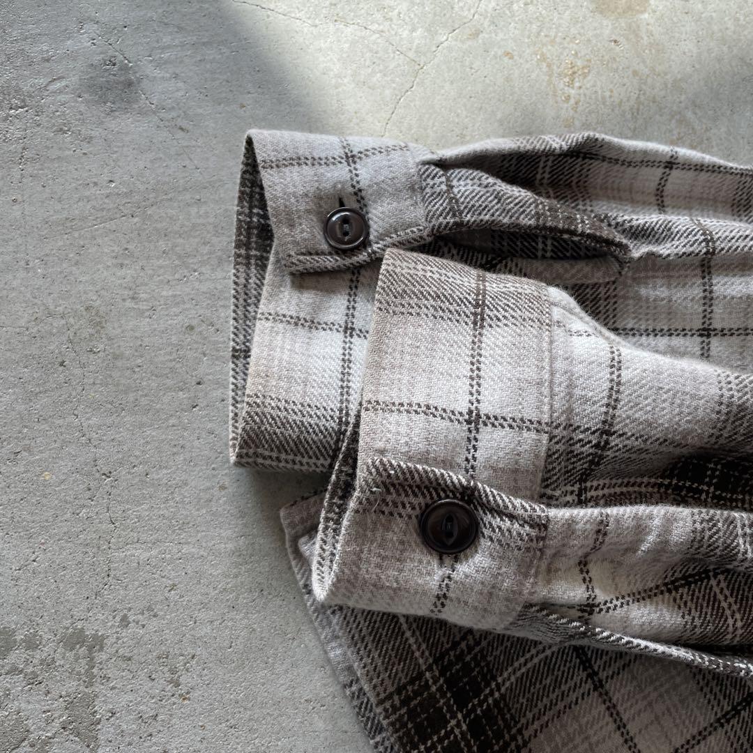 STUSSY / frank plaid zip shirt jacket size L | 古着屋COBBLES