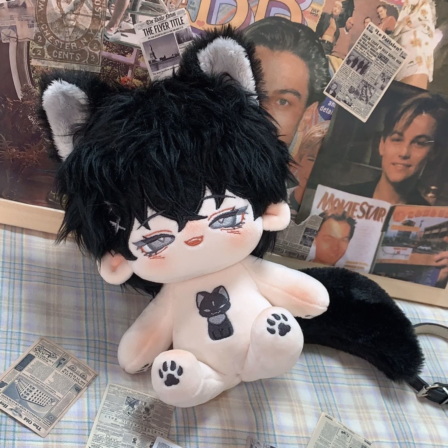 無属性 ぬいぐるみ 20cm 着せ替えぬいぐるみ 獣耳付け男の子 無属性 ぬいぐるみ 20cm 着せ替えぬいぐるみ 獣耳付け男の子