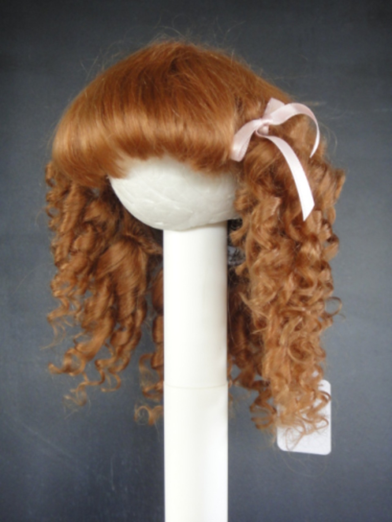 ビスクドール用モヘア100%ウイッグブロンドサイズ、12〜13 【公式通販】