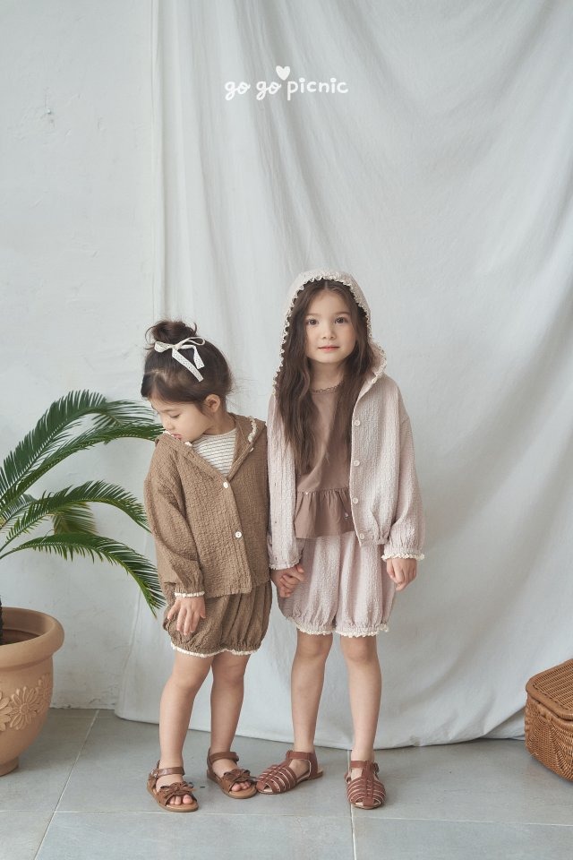 【取寄】gogo picnic｜coco shorts｜ココショートパンツ｜XS-XL｜kids｜26 summer