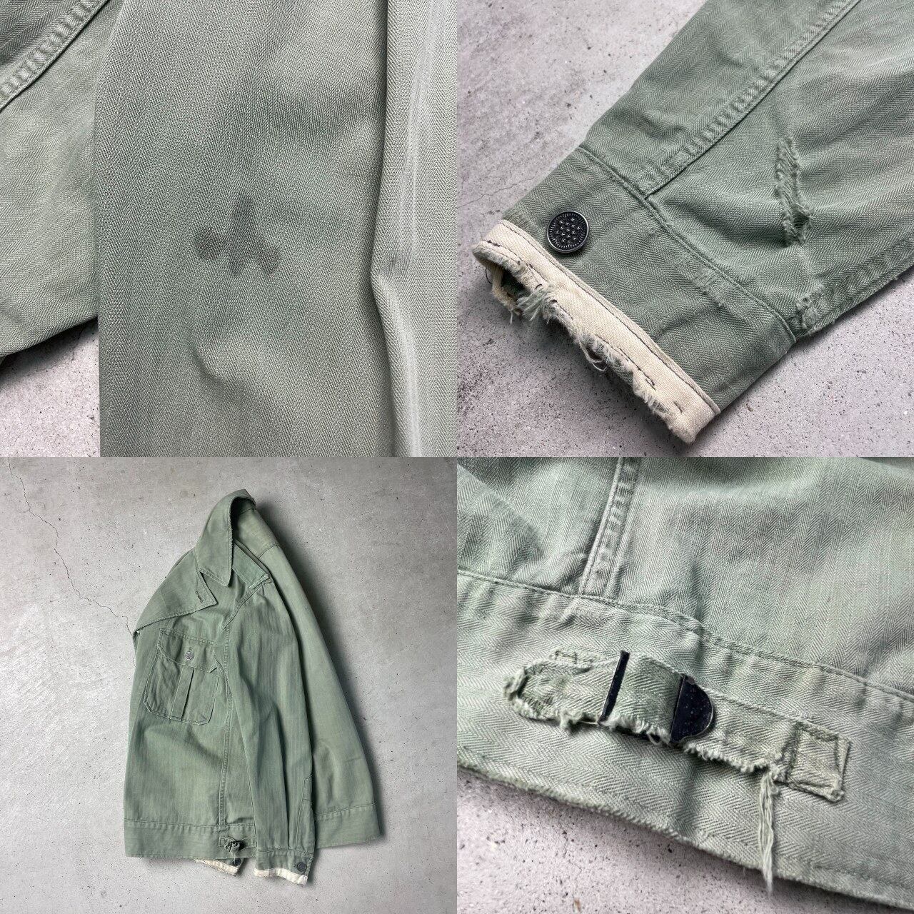 40年代 U.S.ARMY 米軍実品 M-42 HBT ミリタリー ユーティリティー