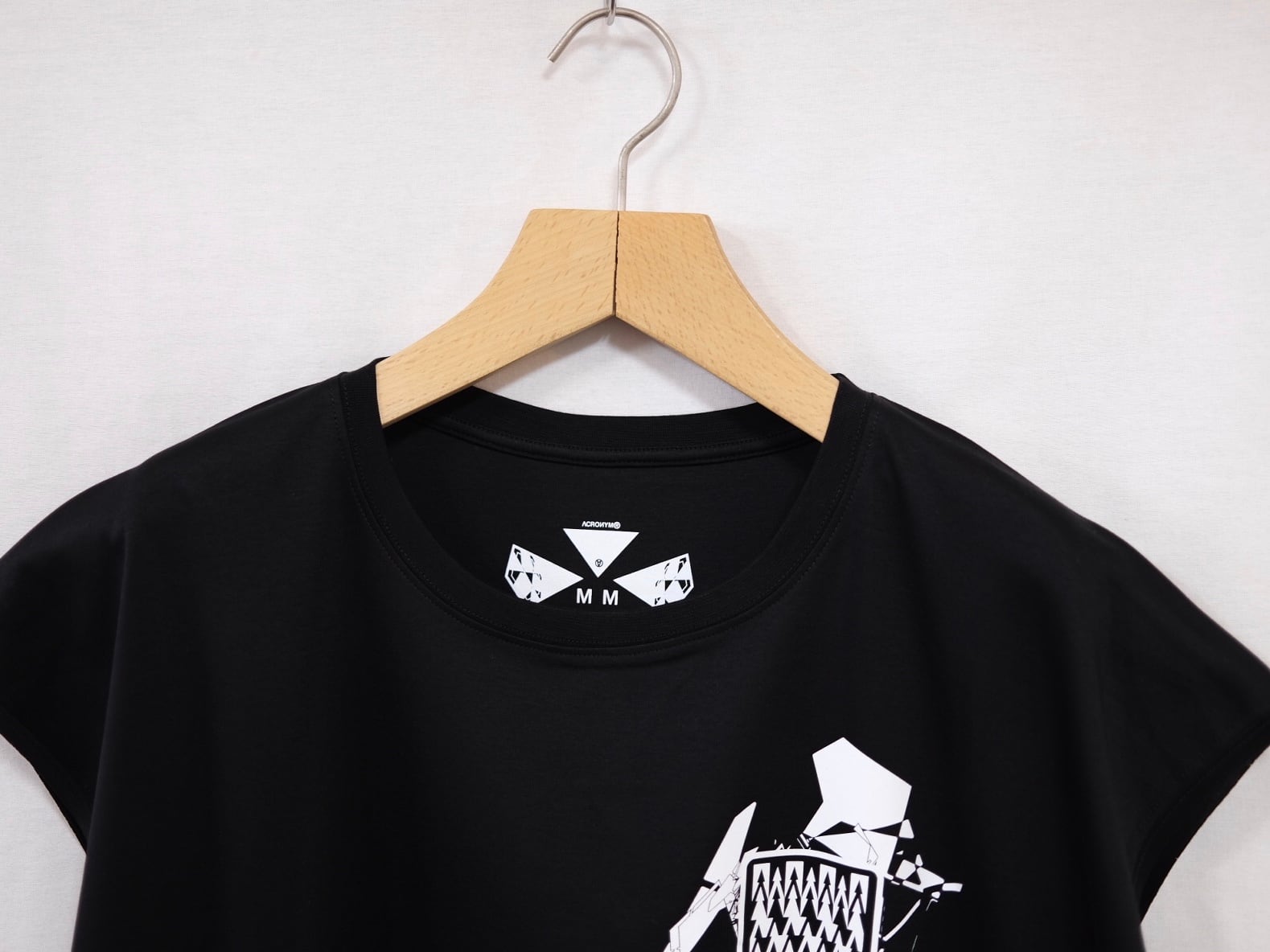 ACRONYM”S25-PR-B NEXT TO SKIN 100%COTTON MERCERIZED SLEEVELESS T