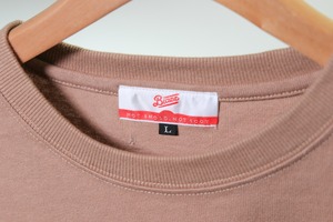 2POCKET OVERSIZE HEAVY TEE Kreso Tag Exclusive [CORAL]