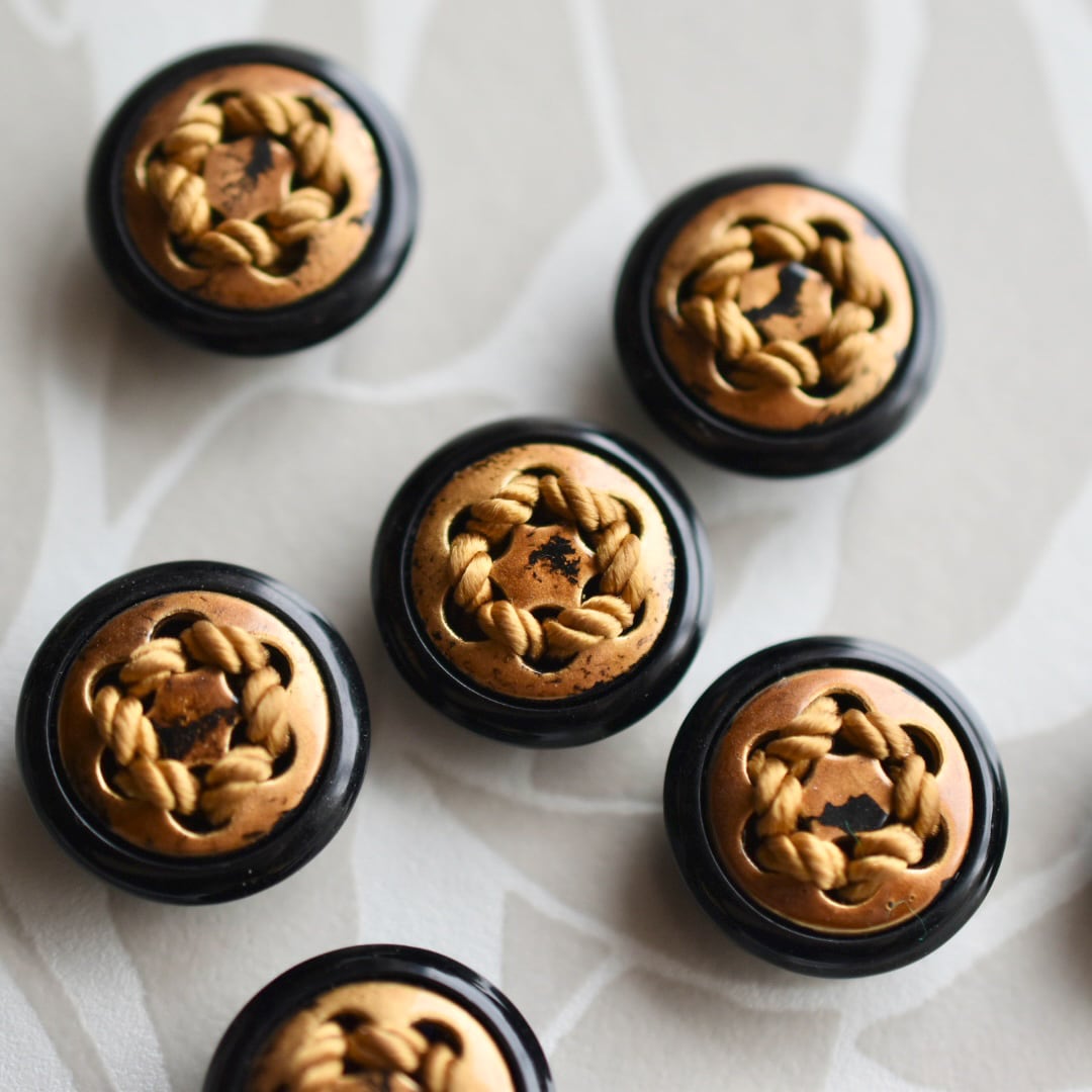 編み込みコード×メタリックライトブラウン 18㎜