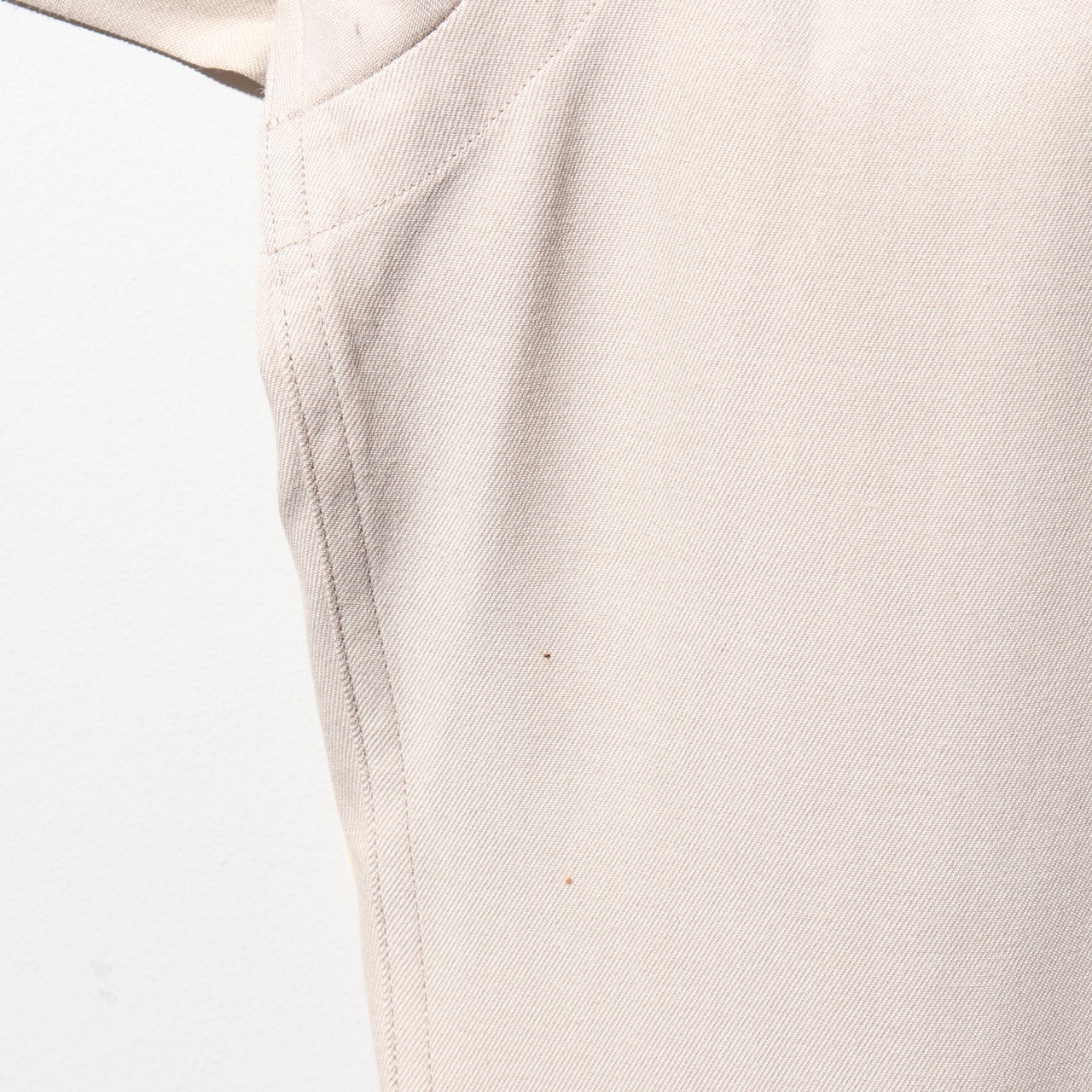 美品 XL 完全無地 Caldwell シルクコットン ベージュ ポロラルフローレン 半袖開襟シャツ Polo Ralph Lauren