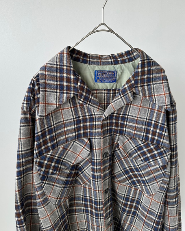 -PENDLETON- Vintage 70s L Board shirt