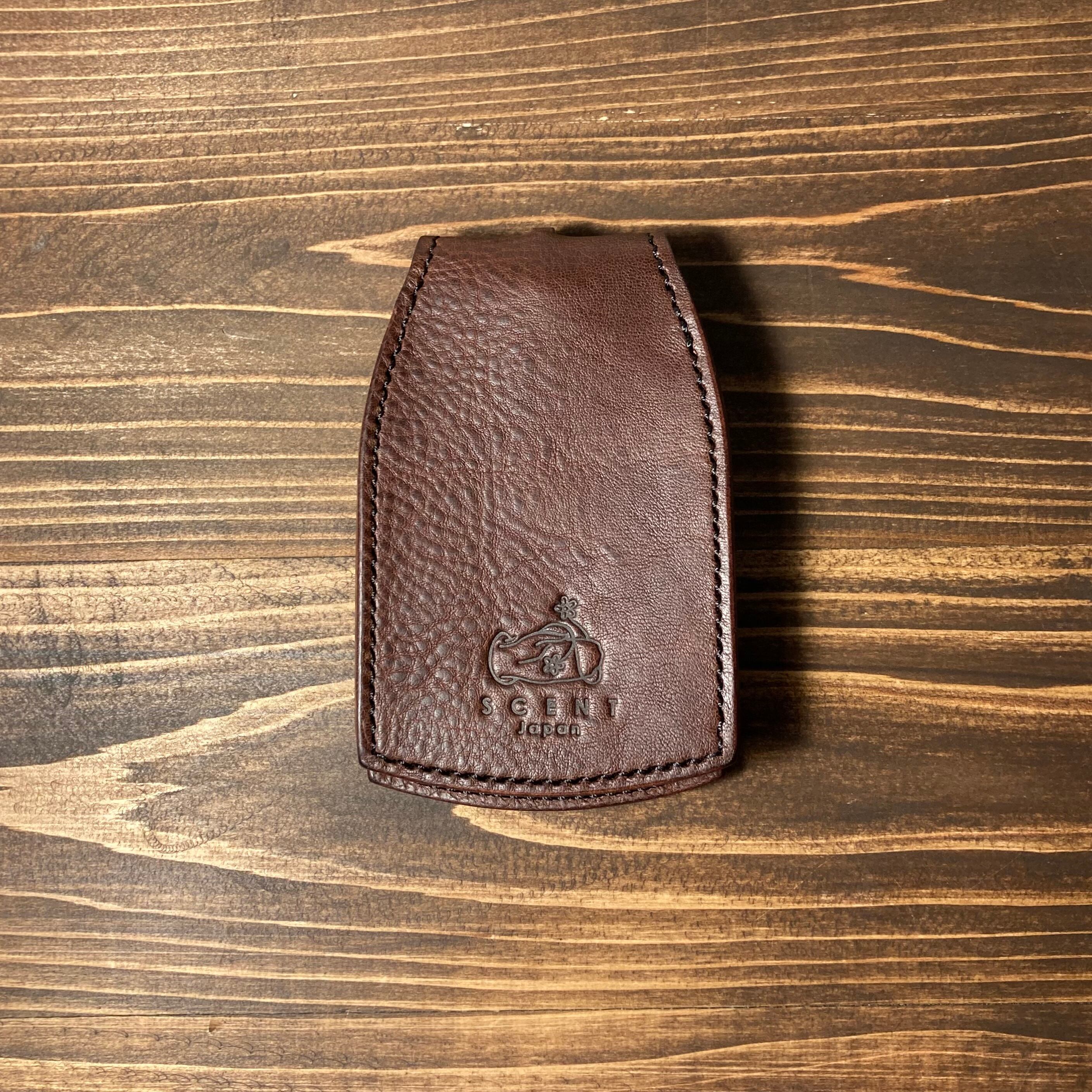 釣鐘キーケース | Coffee & Leather SCENT