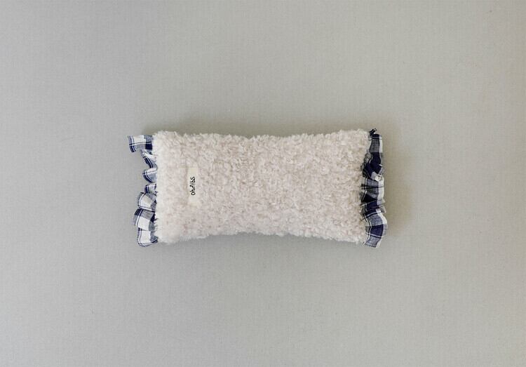 〈即納アイテム〉OHDIBS / Fluffy Pillow - ネイビーチェック