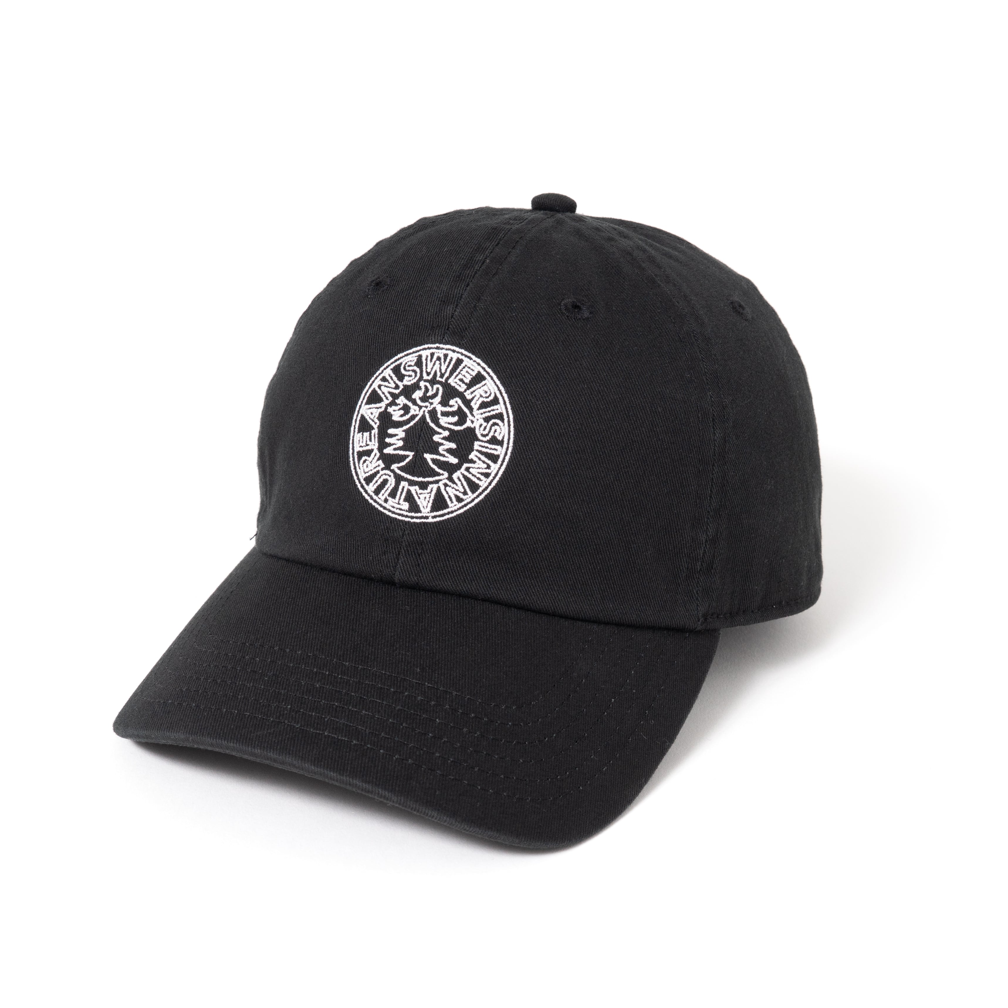 CLASSIC LOGO CAP -SIMPLE BLACK-