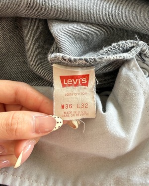 -Levi's- Vintage 90s W36L32 501 Denim Pants made in USA