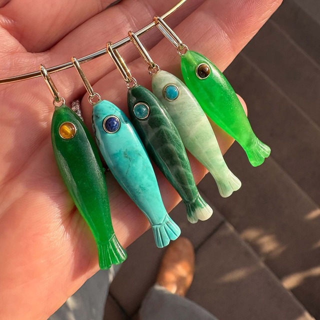 夏ビーチシリーズ 小魚ペンダント